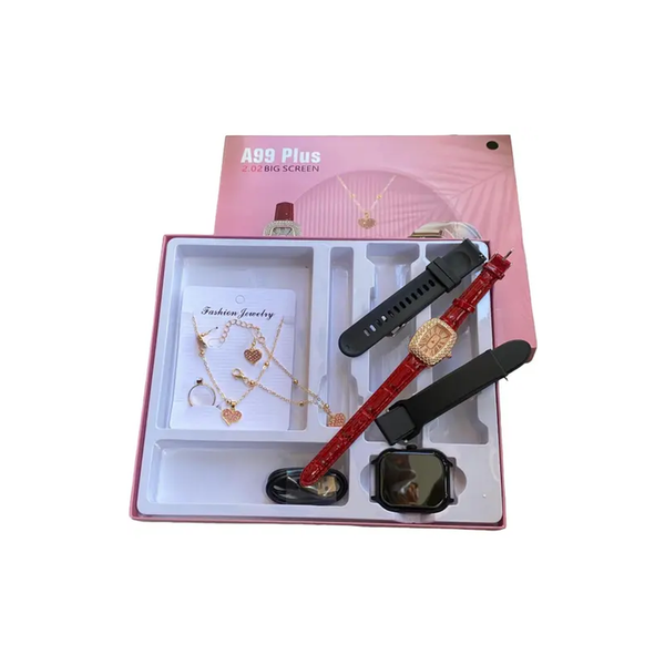 A99 Plus Ladies Smart Watch Gift Set
